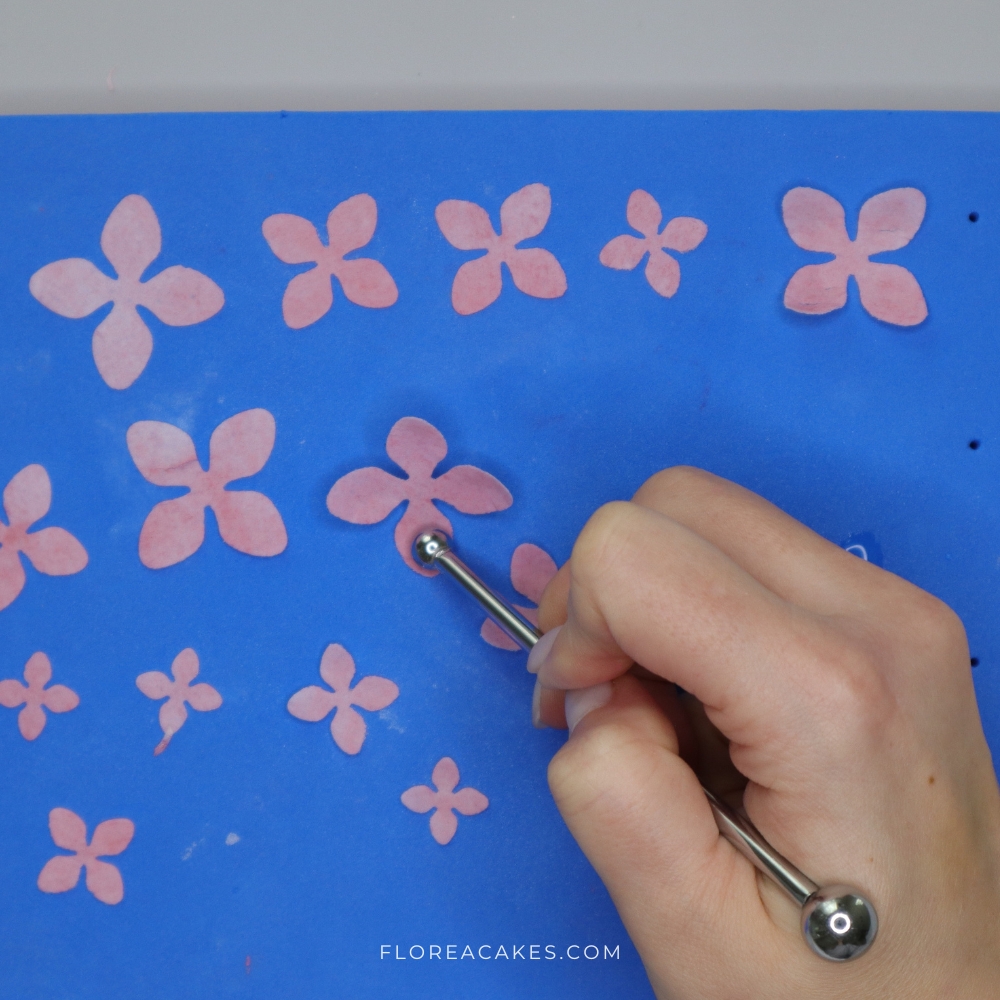 Florea Cakes Wafer Paper Flower Tutorial Flower Applique Template