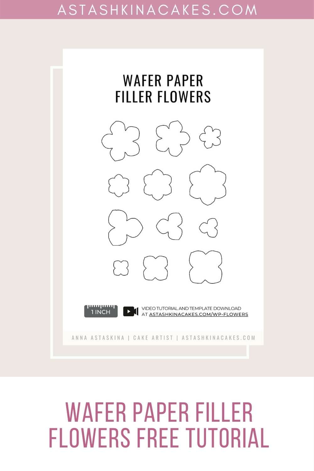 Wafer Paper Delphinium Flower Tutorial | Florea Cakes