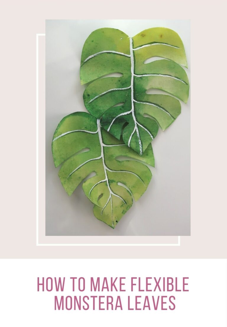 astashkina wafer paper monstera leaves 4