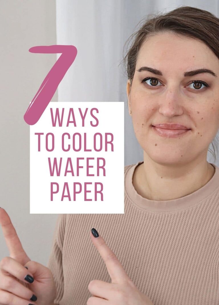 how to color wafer paper astashkina cakes 1