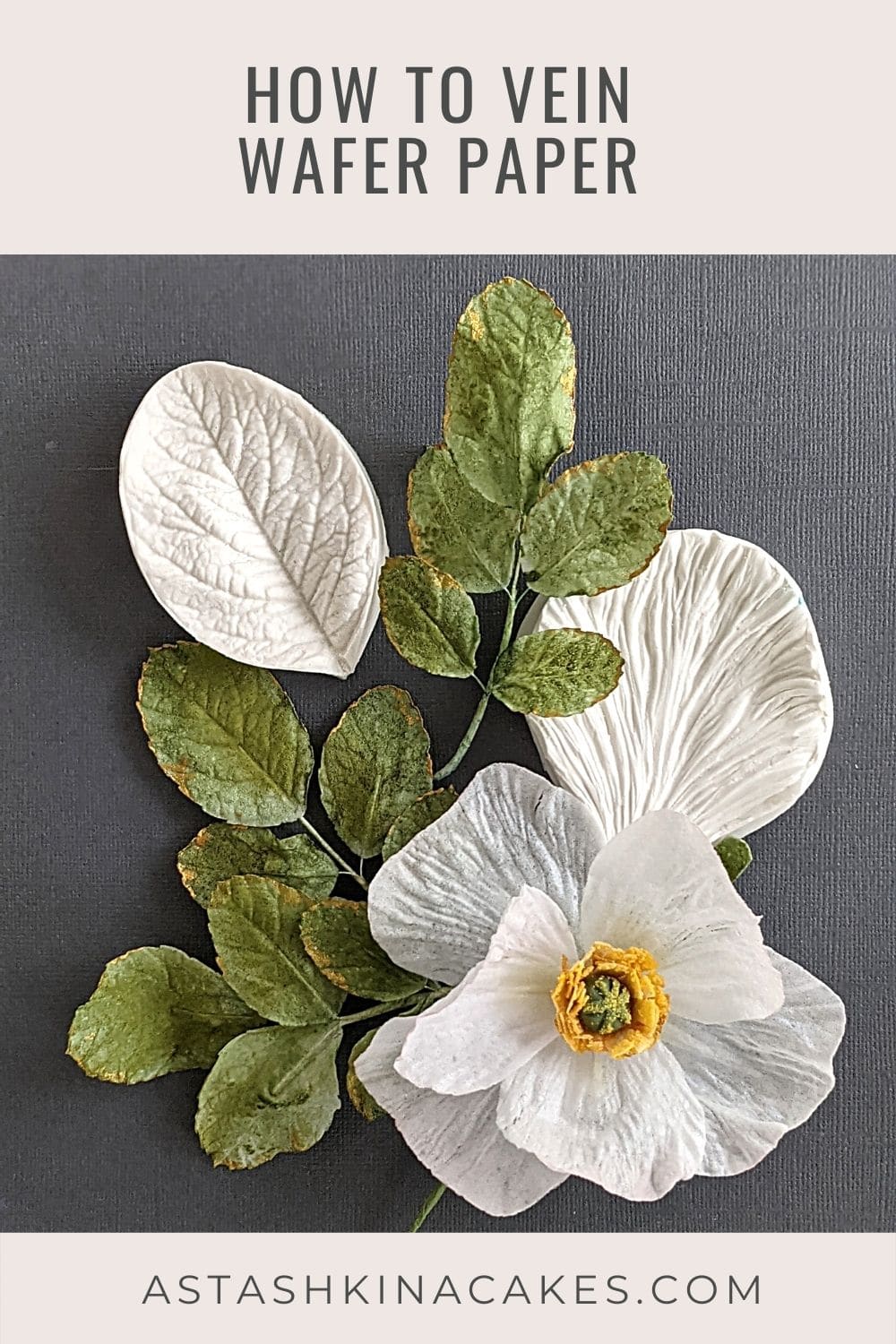 How To Make Flexible Wafer Paper Flower Petals