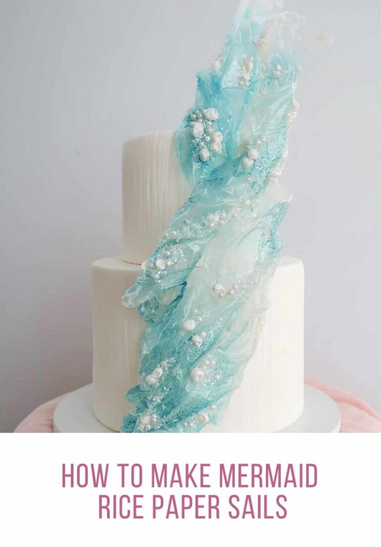 Mermaid Rice Paper Sails Astashkina Cakes 1