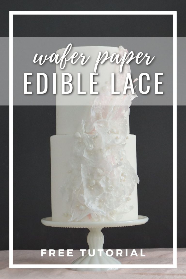 wafer paper cake lace 2