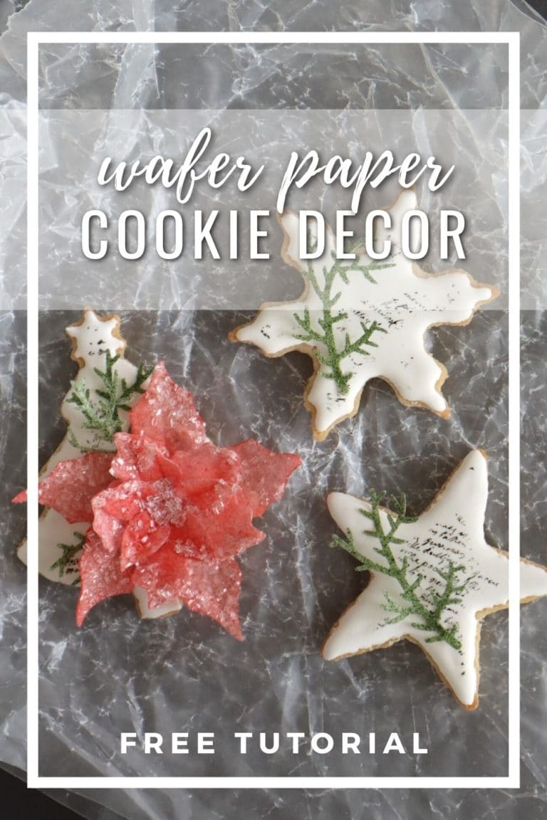 Wafer Paper Cookie Decor Astashkina Cakes 1