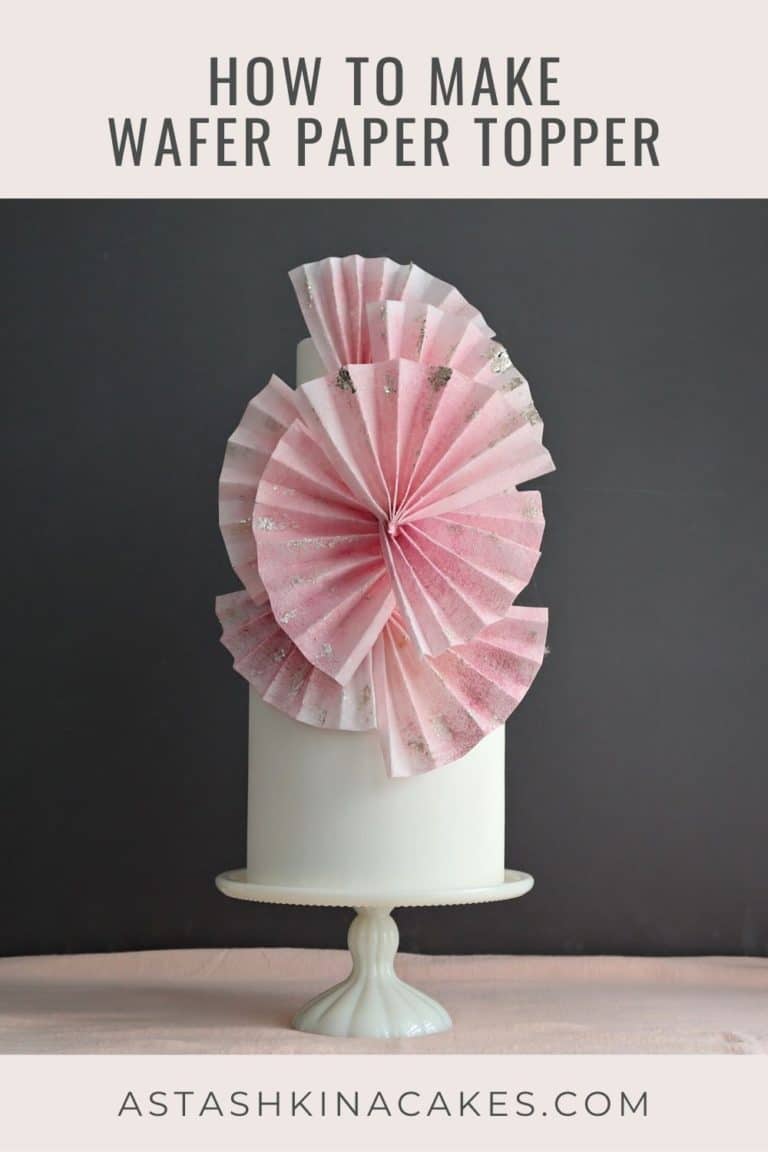 Wafer Paper Cake Topper Astashkina Cakes