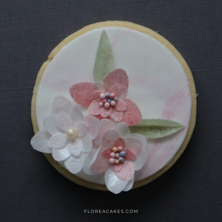 Wafer Paper Flower Video Tutorials on FloreaCakes (8)