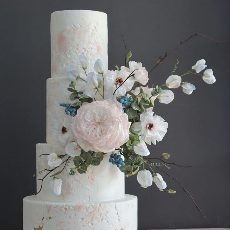 Wedding cake flower Arrangement 2