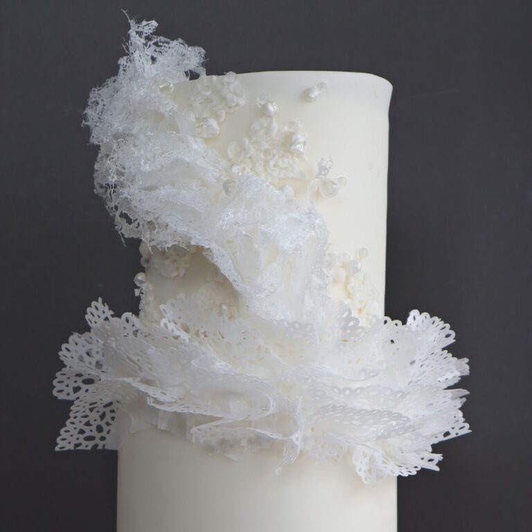 Wafer Paper Ruffles Astashkina Cakes 3