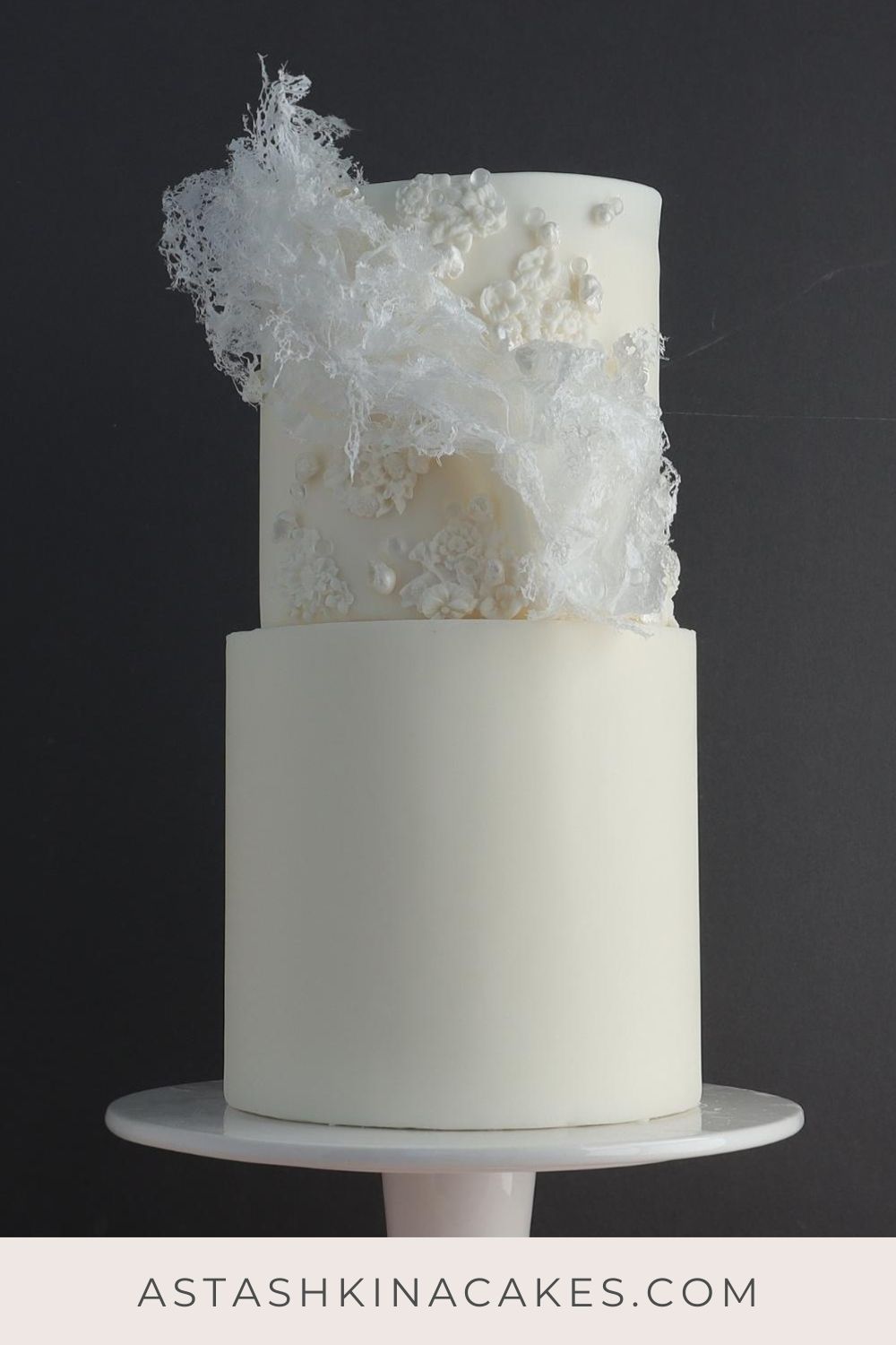How to make wafer paper lace wedding cake florea cakes