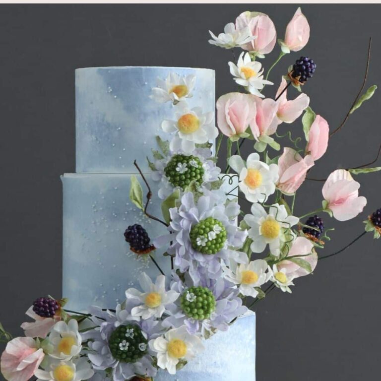 How to cover cake in wafer paper wrap 1 1