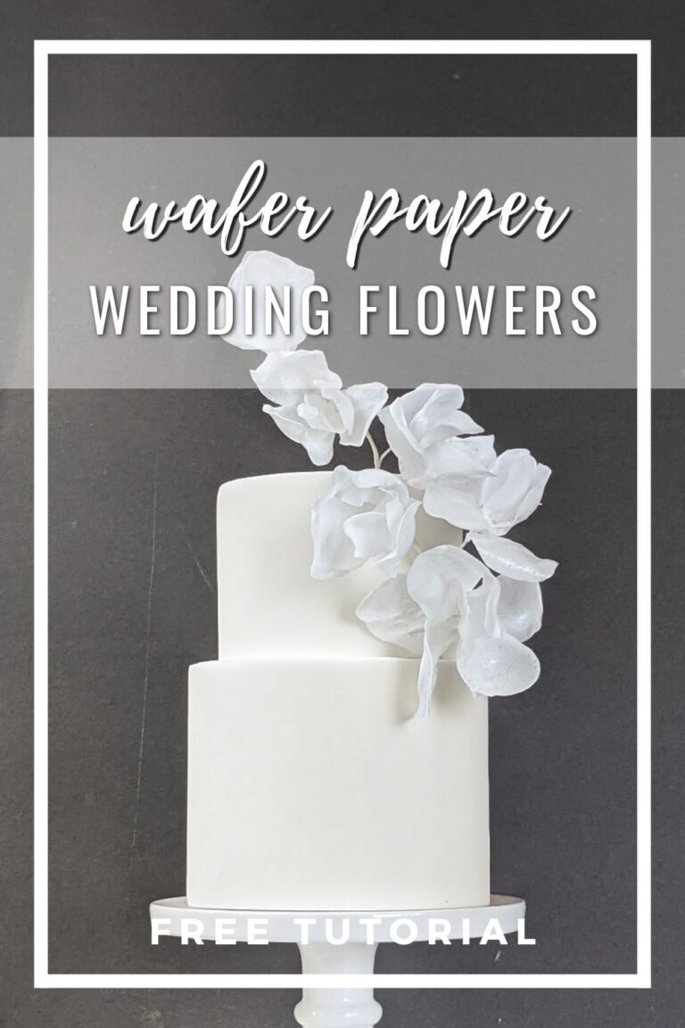 Wafer Paper Wedding Flowers Anna Astashkina 1