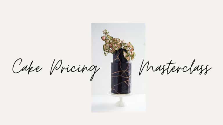 [CBB] Cake Pricing Masterclass
