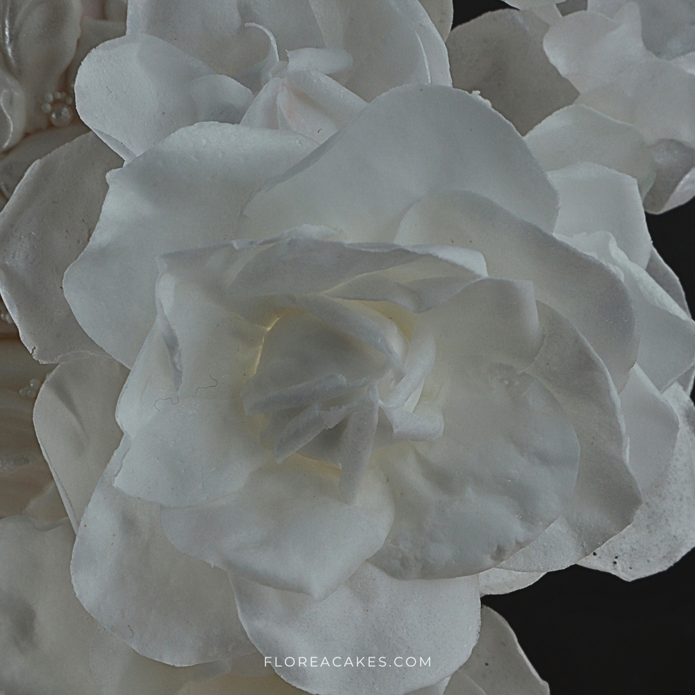 Florea Cakes Wafer Paper Gardenia Tutorial ()