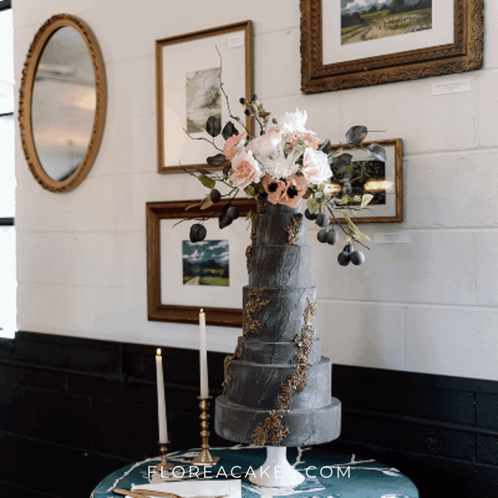 Beautiful wedding cake Florea Cakes