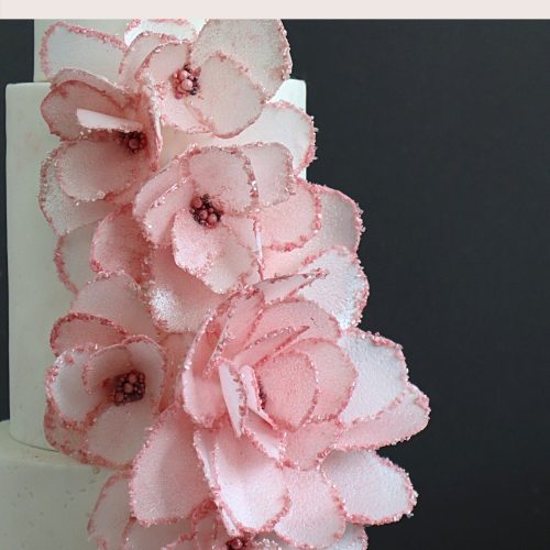 Couture Applique wedding cake Astashkina Cakes 5