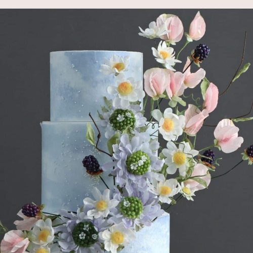 How to cover cake in wafer paper wrap 1 1