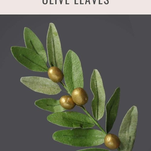 Olive Branch for cake decorating Anna Astashkina 2