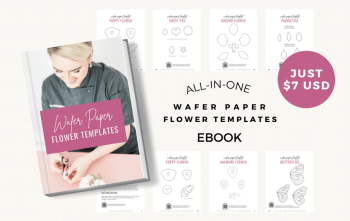 Cake Decorating Masterclass Free PDF template download wedding cake designer online workshops for home bakers wedding cake academy wafer paper flowers edible paper decor
