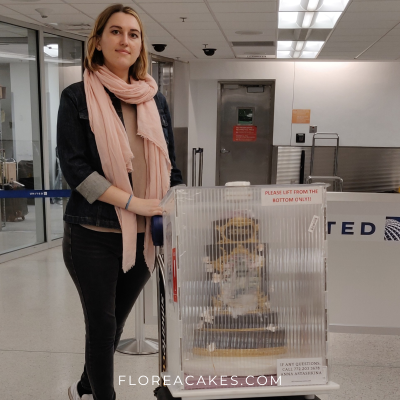 Transport Wedding Cake on Airport Florea Cakes