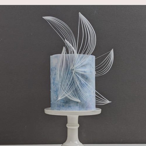 Wafer Paper Quilled Cake Design Anna Astashkina