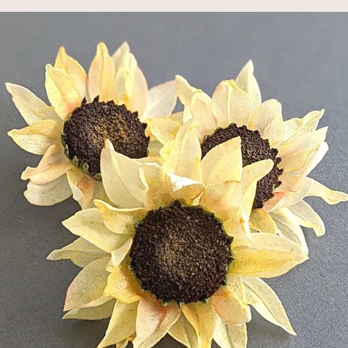 Wafer Paper Sunflower Astashkina Cakes 3