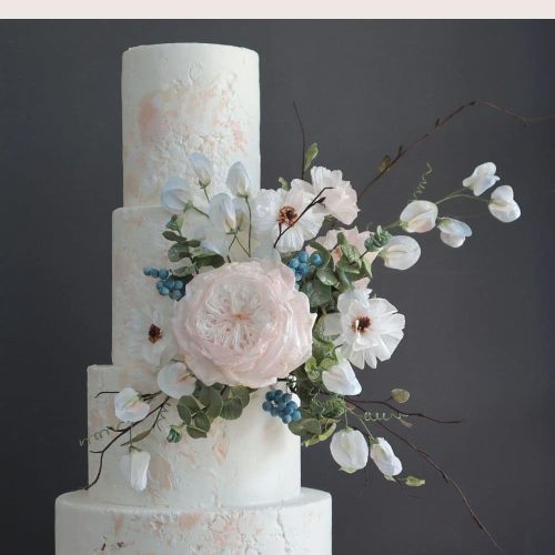 Wedding cake flower Arrangement 2